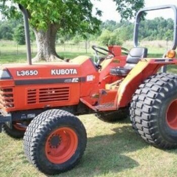 Kubota L2650 L2950 L3450 L3650 Tractor Operator Manual DOWNLOAD
