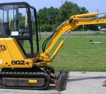 JCB 802 802.4 802 super Mini Excavator Service Repair Workshop Manual DOWNLOAD