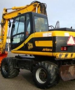 JCB JS130W JS150W Wheeled Excavator Service Repair Workshop Manual DOWNLOAD