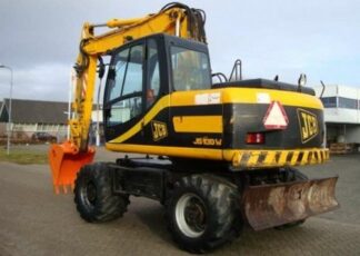 JCB JS130W JS150W Wheeled Excavator Service Repair Workshop Manual DOWNLOAD
