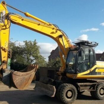 JCB JS130W JS145W JS160W JS175W Wheeled Excavator Service Repair Workshop Manual DOWNLOAD