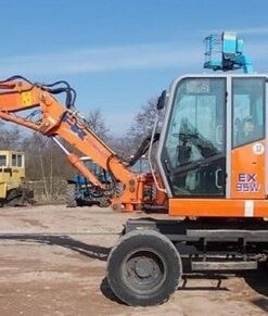 Fiat Kobelco EX95W Mini Wheel Excavator Service Repair Workshop Manual DOWNLOAD