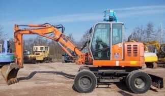 Fiat Kobelco EX95W Mini Wheel Excavator Service Repair Workshop Manual DOWNLOAD
