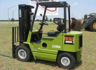 Clark G127, GP127, G127E, GP127E Forklift Service Repair Workshop Manual DOWNLOAD