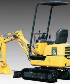 Komatsu PC09-1 Excavator Service Repair Workshop Manual DOWNLOAD (SN: 10001 and up)