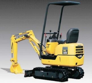 Komatsu PC09-1 Excavator Service Repair Workshop Manual DOWNLOAD (SN: 10001 and up)