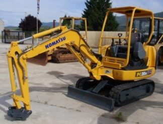 Komatsu PC20R-8 PC25R-8 PC27R-8 Hydraulic Excavator Service Repair Workshop Manual DOWNLOAD