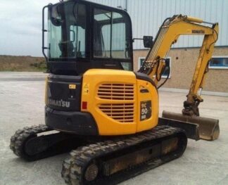 Komatsu PC27MR-2 PC30MR-2 PC35MR-2 PC40MR-2 PC50MR-2 Hydraulic Excavator Service Repair Workshop Manual DOWNLOAD