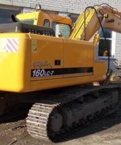 Hyundai R160LC-7 Crawler Excavator Service Repair Workshop Manual DOWNLOAD