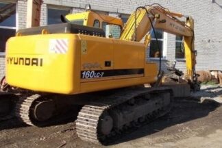 Hyundai R160LC-7 Crawler Excavator Service Repair Workshop Manual DOWNLOAD