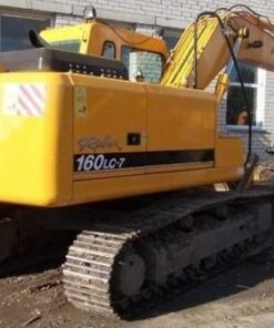 Hyundai R160LC-7A Crawler Excavator Service Repair Workshop Manual DOWNLOAD