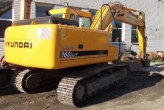 Hyundai R160LC-7A Crawler Excavator Service Repair Workshop Manual DOWNLOAD