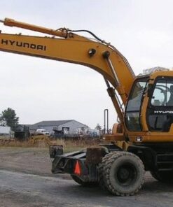 Hyundai R170W-3 Wheel Excavator Service Repair Workshop Manual DOWNLOAD