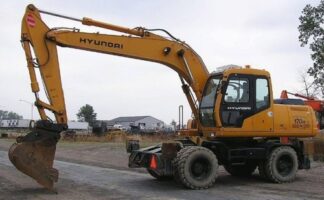 Hyundai R170W-3 Wheel Excavator Service Repair Workshop Manual DOWNLOAD