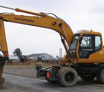 Hyundai R170W-3 Wheel Excavator Service Repair Workshop Manual DOWNLOAD