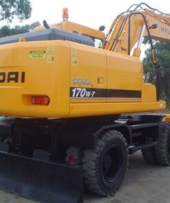 Hyundai R170W-7 Wheel Excavator Service Repair Workshop Manual DOWNLOAD