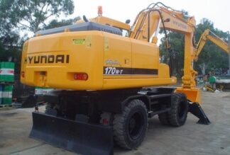Hyundai R170W-7 Wheel Excavator Service Repair Workshop Manual DOWNLOAD