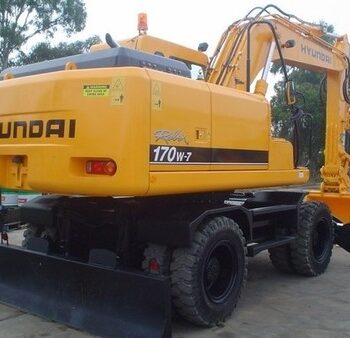 Hyundai R170W-7 Wheel Excavator Service Repair Workshop Manual DOWNLOAD