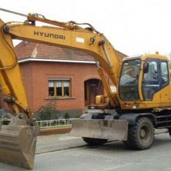 Hyundai R170W-9 Wheel Excavator Service Repair Workshop Manual DOWNLOAD