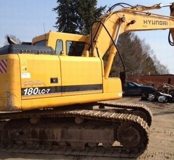 Hyundai R180LC-7 Crawler Excavator Service Repair Workshop Manual DOWNLOAD