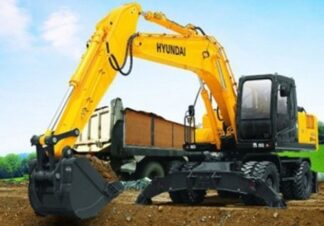 Hyundai R200W-3 Wheel Excavator Service Repair Workshop Manual DOWNLOAD