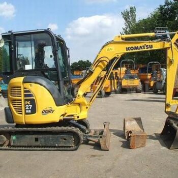Komatsu PC27MR-2 PC30MR-2 PC35MR-2 PC40MR-2 PC50MR-2 Hydraulic Excavator Service Shop Manual Download