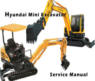 Hyundai Robex 22-7 R22-7 Mini Excavator Service Repair Manual Download