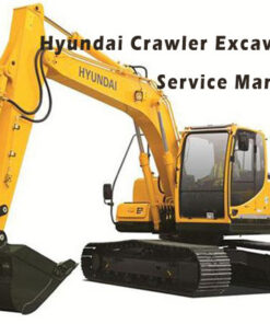 Hyundai R55-7A Crawler Excavator Service Repair Manual