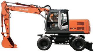Hitachi Zaxis 210W-3 220W-3  Excavator Service Repair Manual