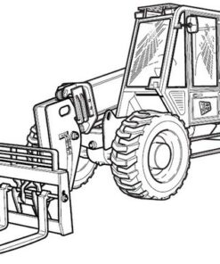 JCB 506C 506CHL 508C Loadalls Telescopic Handler Service Repair Manual Download