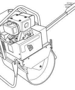 JCB Vibromax VMS 71 Mini Road Roller Service Repair Manual