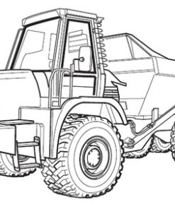 JCB Articulated Dump Truck 722 Service Repair Manual
