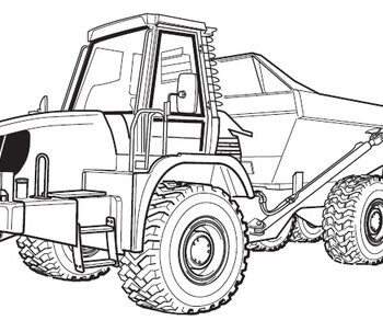 JCB Articulated Dump Truck 722 Service Repair Manual