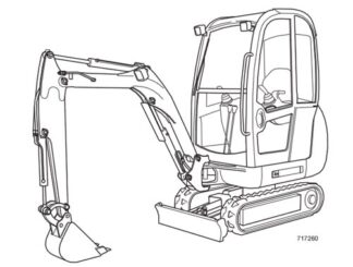 JCB 8013 8015 8017 8018 801 Gravemaster Mini Excavator Service Repair Manual Download