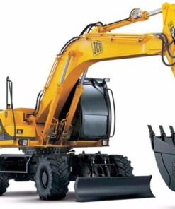 JCB JS130W JS150W Wheeled Excavator Service Repair Manual Download