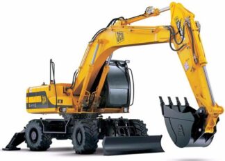 JCB JS200W Wheeled Excavator Service Repair Manual Download