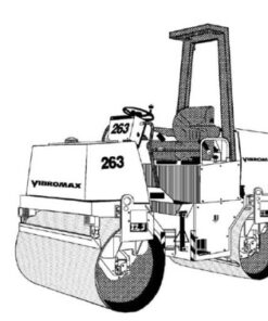 Vibromax 253 263 Tandem Roller Service Repair Manual