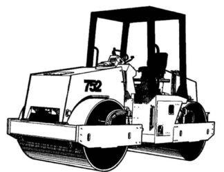Vibromax 752 Tandem Drum Roller Service Repair Manual
