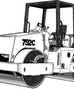 Vibromax 752C Tandem Drum Roller Service Repair Manual