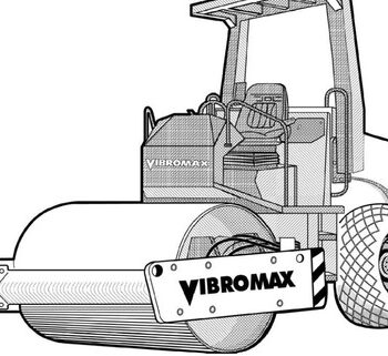 Vibromax 405 605 606 Single Drum Roller Service Manual