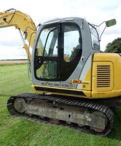 New Holland E80MSR Midi Crawler Excavator Service Repair Manual Download