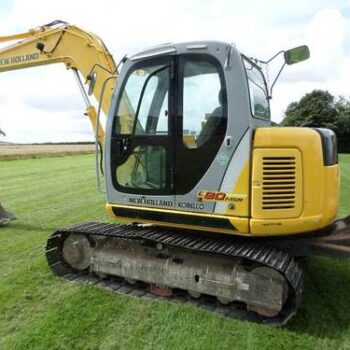 New Holland E80MSR Midi Crawler Excavator Service Repair Manual Download