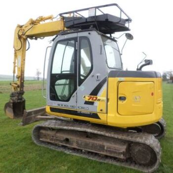New Holland E70BSR Midi Crawler Excavator Service Repair Manual Download