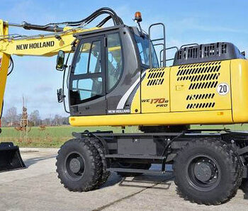 New Holland WE190 - WE230 Industrial Wheeled Excavators Service Repair Workshop Manual Download