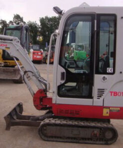 Takeuchi TB014 TB016 Compact Excavators Service Repair Workshop Manual Download(TB014:11400003 & Above TB016:11600003 & Above)