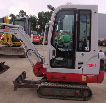 Takeuchi TB014 TB016 Compact Excavators Service Repair Workshop Manual Download(TB014:11400003 & Above TB016:11600003 & Above)