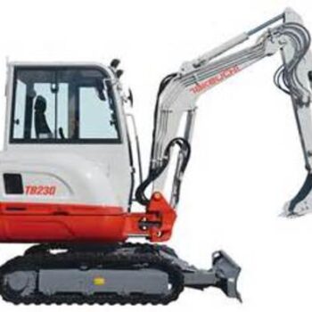 Takeuchi TB230 WETB230_F-XA Mini Excavator Service Repair Workshop Manual Download(S/N:130000003 & Above)