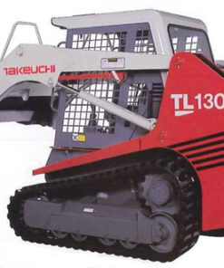 Takeuchi TL130 Crawler Loader Service Repair Workshop Manual Download (S/N: 21300004 & Above)