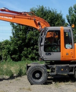 Hitachi Zaxis 130W Wheeled Excavator Workshop Manual Download