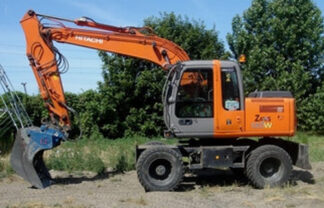 Hitachi Zaxis 130W Wheeled Excavator Workshop Manual Download